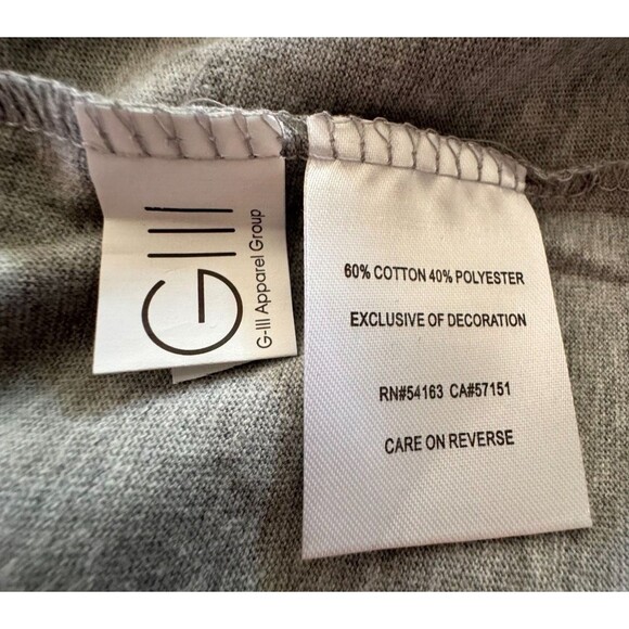 LA Rams G-III Size 3XL Embroidered Long Sleeve T Shirt NFL Los Angeles NWT 3X - Picture 10 of 10